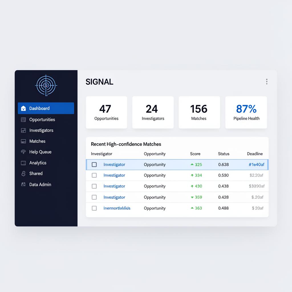 Build interface
